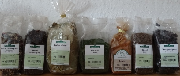 Gewürze für Pfanne und Grill