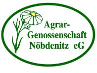 Firmenlogo der Agrargenossenschaft Nöbdenitz eG, das die Identität der Genossenschaft in Ostthüringen repräsentiert.