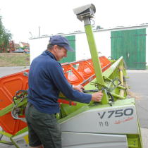Reparatur Drillmaschine